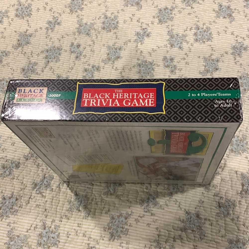 Black Heritage trivia Game NEW Sealed (By Geebee) 2-4 players/Teams Family Game - Picture 8 of 9